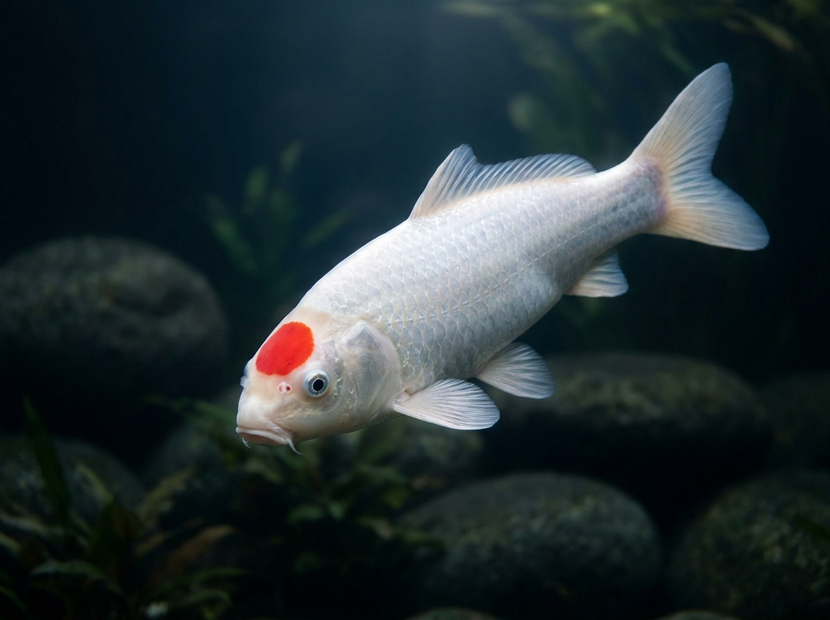 Tancho KOI kapr